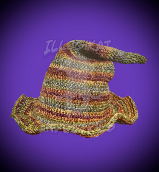 Autumn Vibes Slouchy Witch Hat
